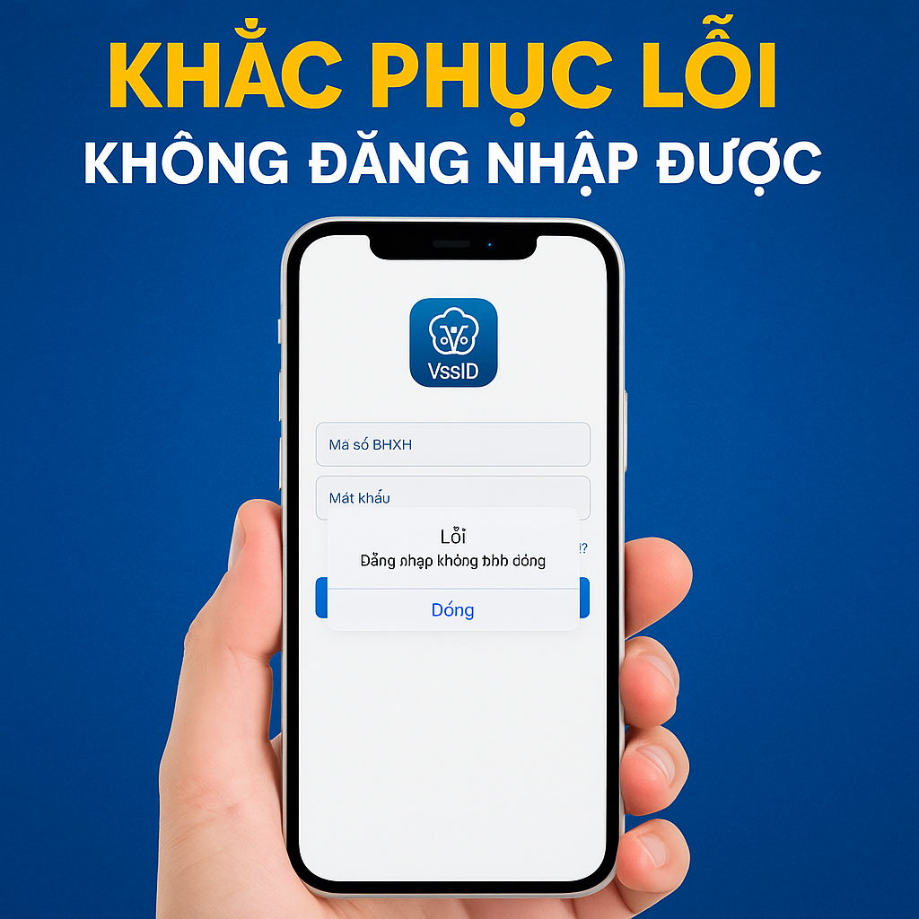 Khắc phục lỗi không đăng nhập được VssID trên iPhone (2025)