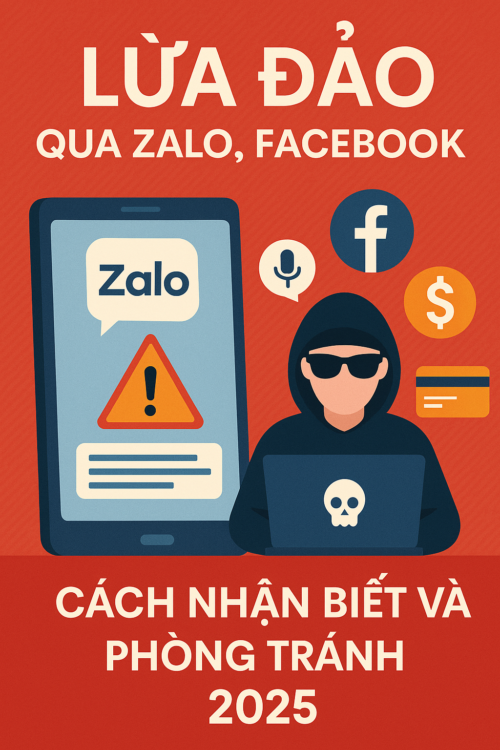 Lừa đảo qua Zalo, Facebook ngày càng tinh vi – Cách nhận biết và phòng tránh 2025
