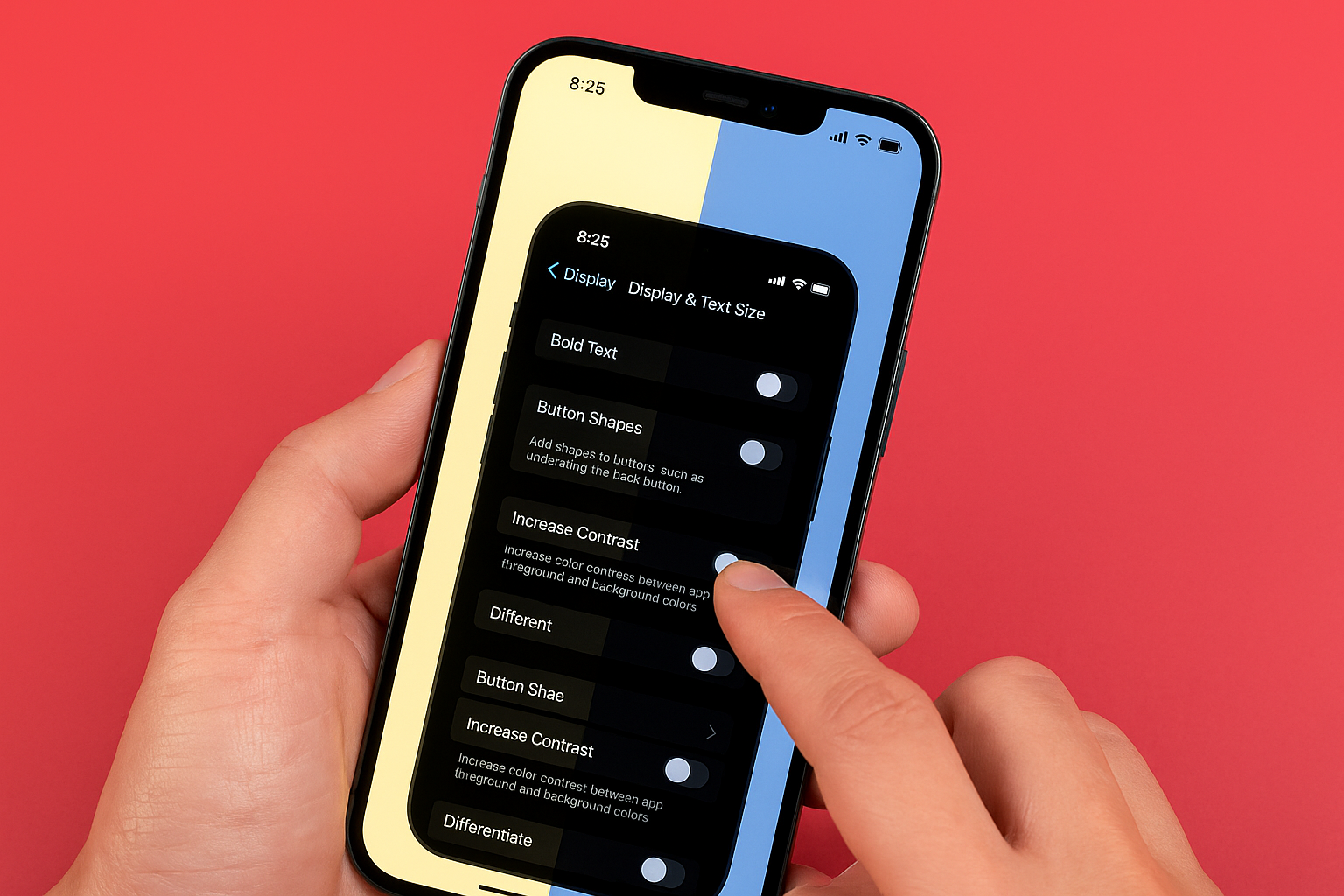 Màn hình iPhone bị ám vàng, ám xanh: Nguyên nhân và cách chỉnh lại chuẩn màu