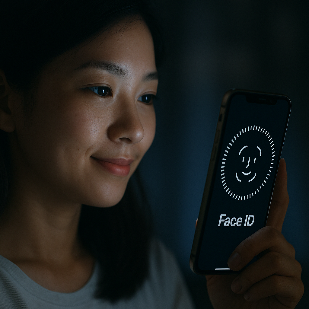 Mẹo tăng độ chính xác của Face ID khi sử dụng ban đêm