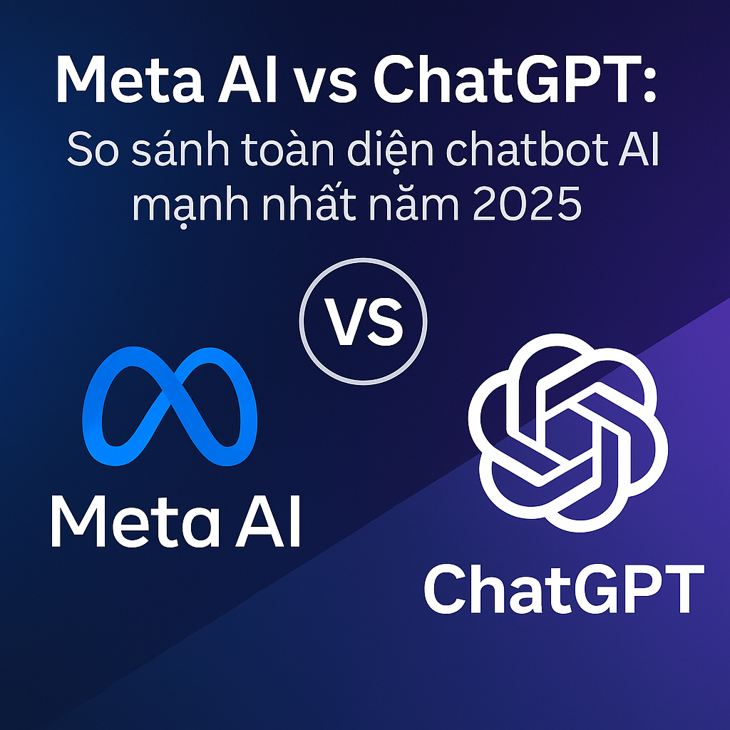 Meta AI vs ChatGPT: So sánh toàn diện chatbot AI mạnh nhất năm 2025