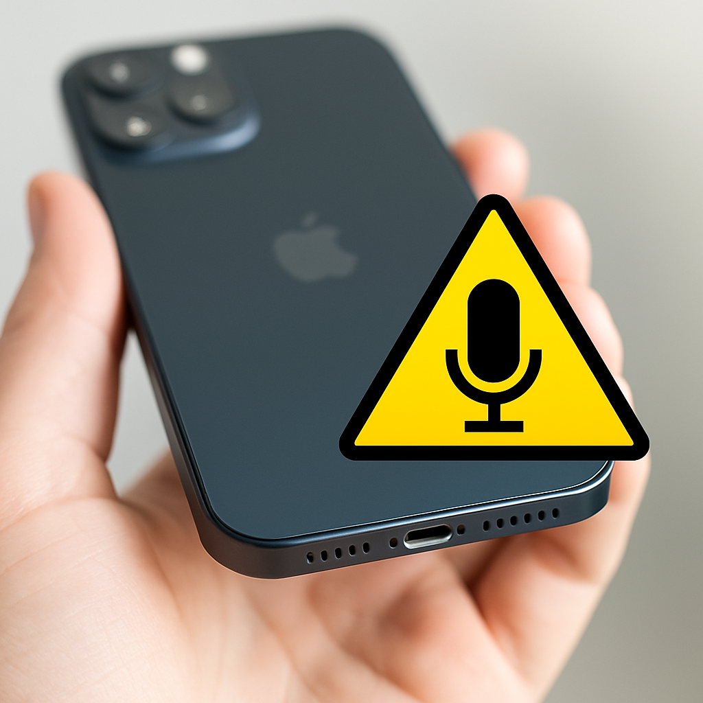 Mic iPhone không thu âm – Nguyên nhân và cách xử lý đơn giản tại nhà