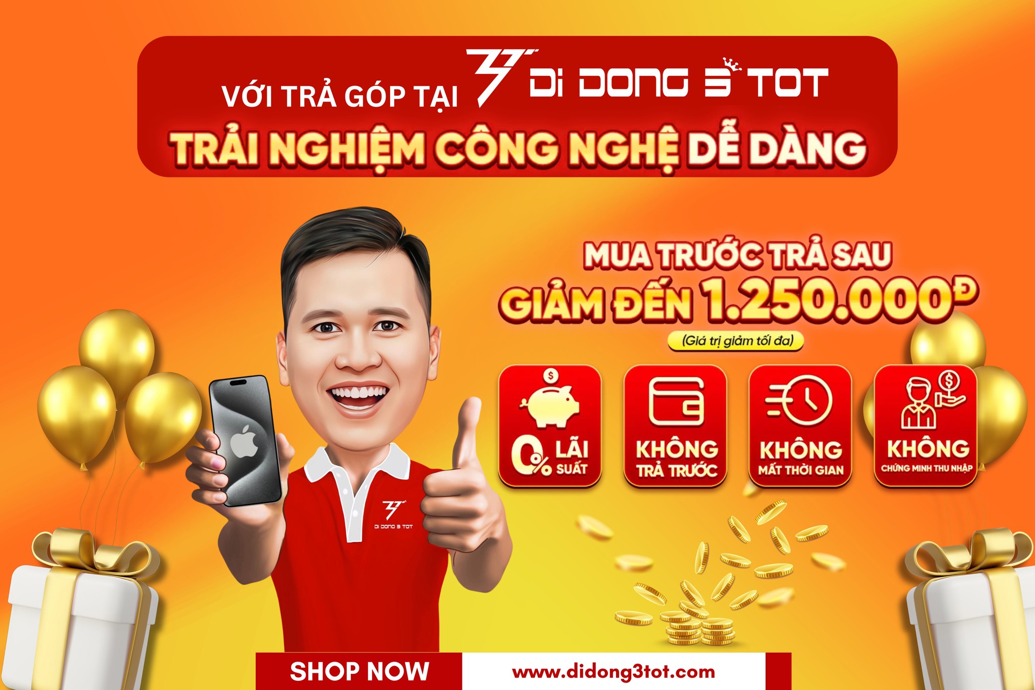 MUA SẮM THẢ GA - GÌ CŨNG RẺ CÙNG DI ĐỘNG 3 TỐT!