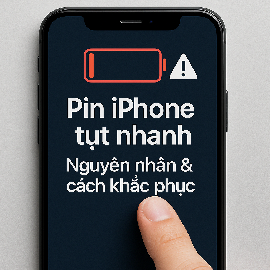 Nguyên nhân khiến pin iPhone tụt nhanh và cách khắc phục – Tư vấn từ chuyên gia Di Động 3 Tốt Hưng Yên