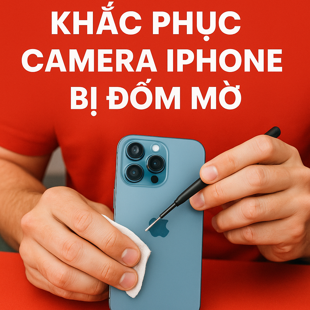 Nguyên nhân và cách xử lý lỗi camera iPhone bị đốm mờ hiệu quả