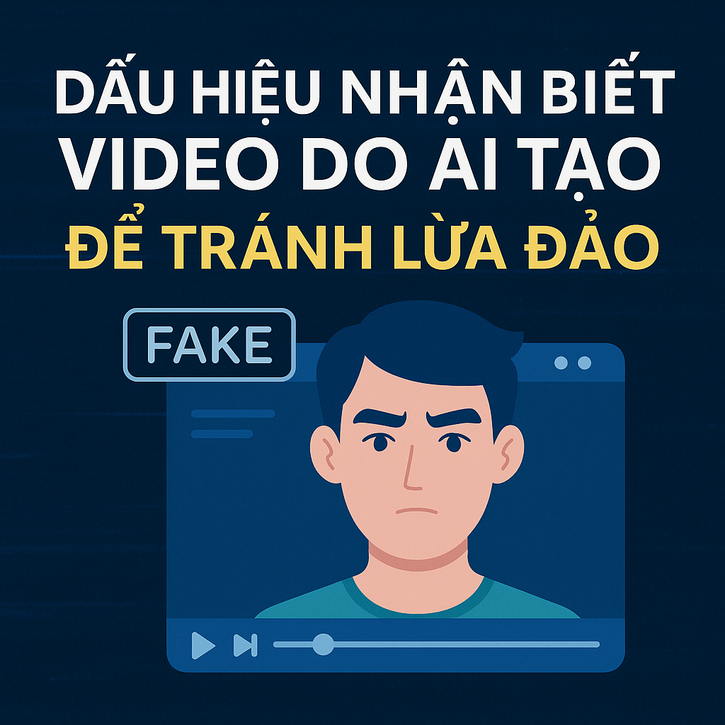 Dấu hiệu nhận biết video do AI tạo giả mạo để tránh lừa đảo