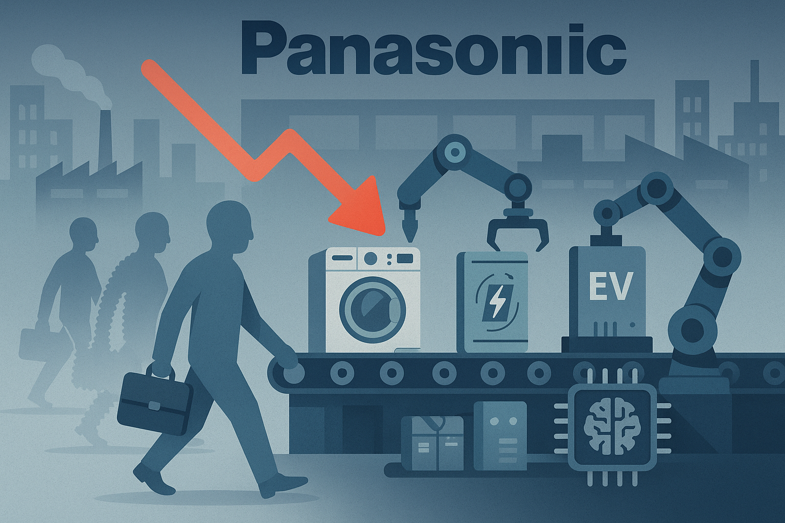 Panasonic cắt giảm 10.000 nhân sự toàn cầu để tái cấu trúc hoạt động