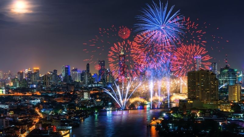 Công bố địa điểm bắn pháo hoa Tết dương lịch 2025 trên khắp cả nước