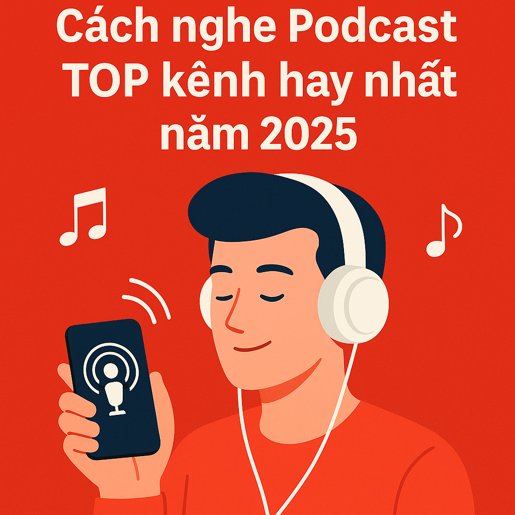 Podcast là gì? Cách nghe Podcast và gợi ý TOP kênh hay nhất năm 2025