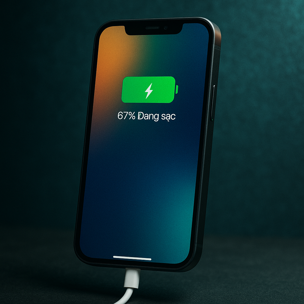 Sạc Pin iPhone Đúng Cách Khi Mới Mua – Hướng Dẫn Chuẩn 2025