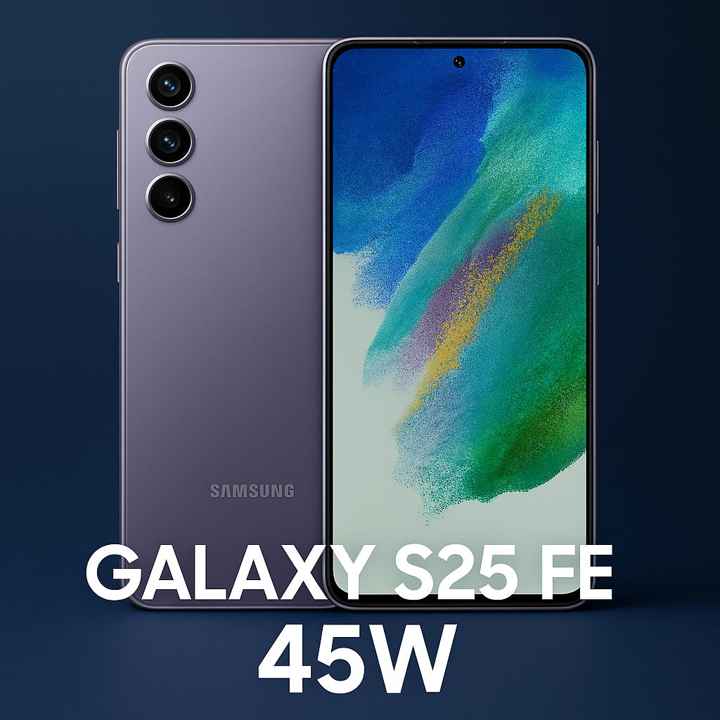 Galaxy S25 FE sắp ra mắt: Nâng cấp sạc nhanh 45W, vượt mặt Galaxy S25