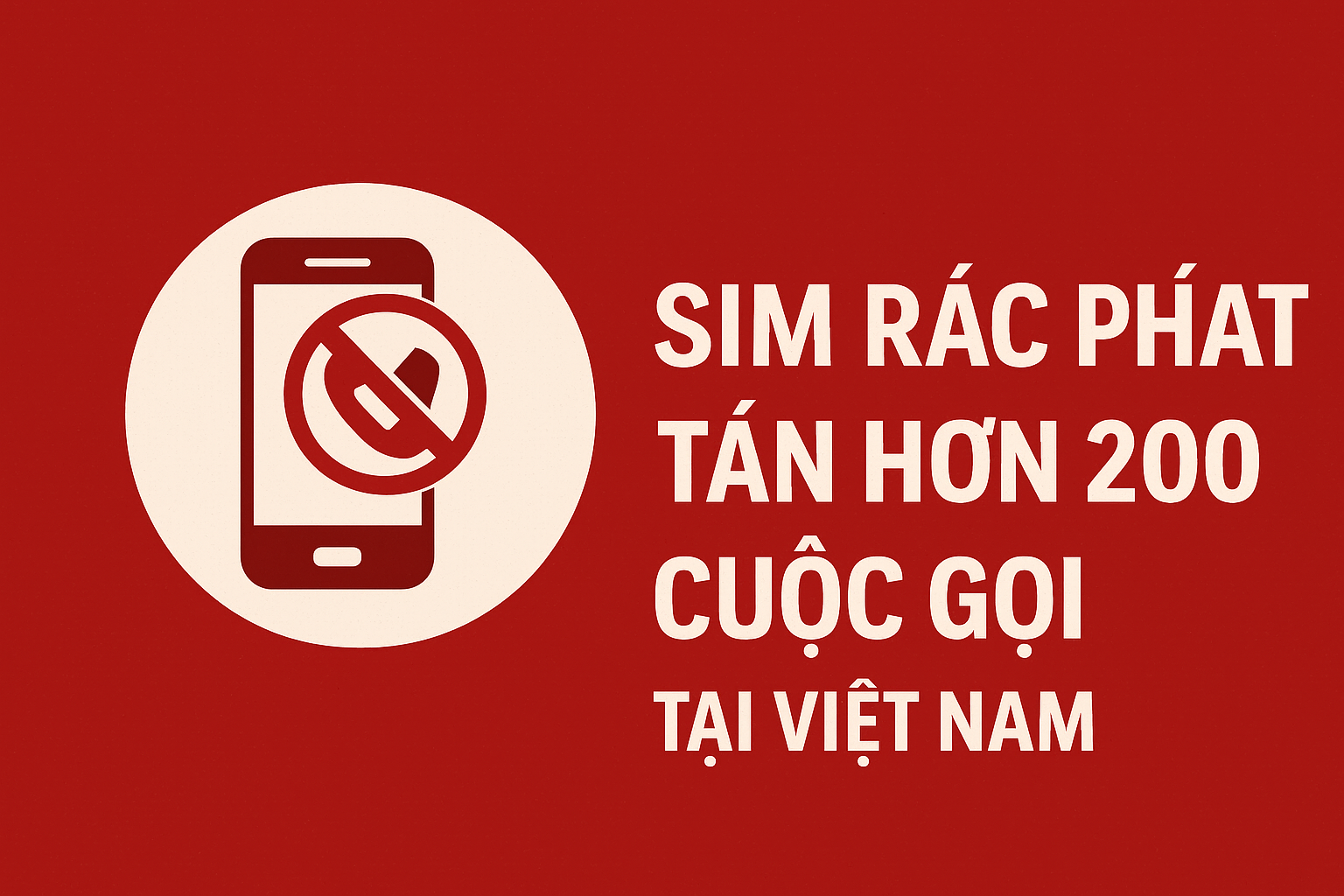 Sim rác tại Việt Nam vẫn “gây nhiễu” mạnh: Mỗi sim phát tán hơn 200 cuộc gọi