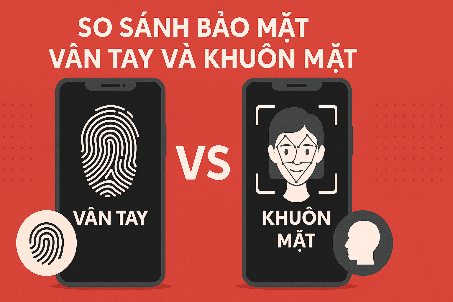 So sánh bảo mật vân tay và khuôn mặt: Nên chọn cái nào trên điện thoại?