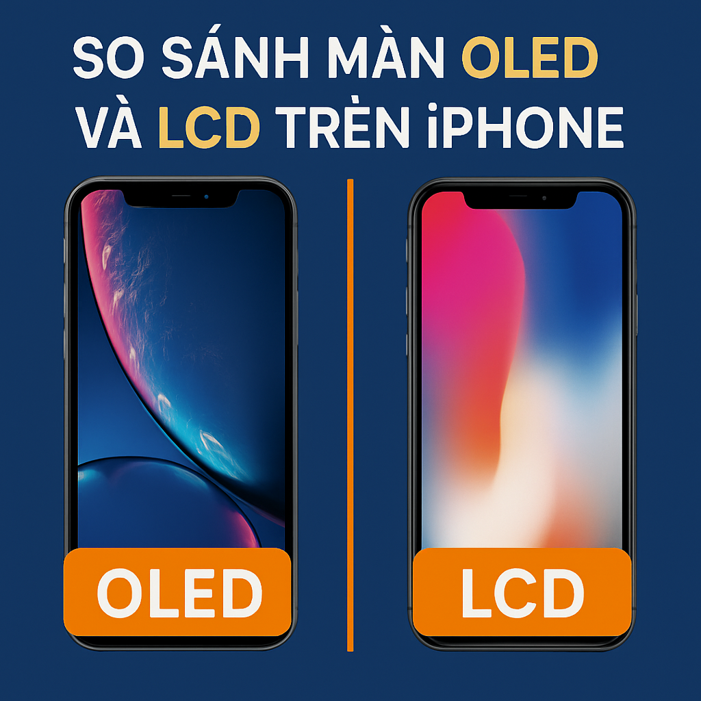 So Sánh Màn OLED Và LCD Trên iPhone: Có Gì Khác Biệt?