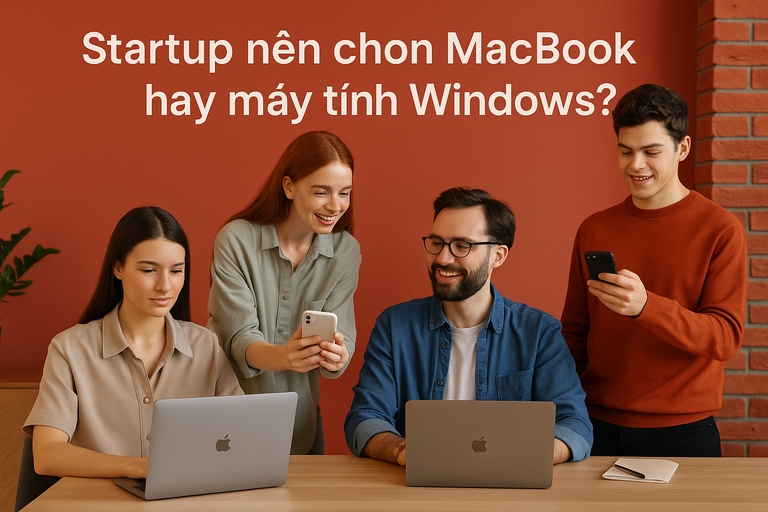 Startup nên chọn MacBook hay máy tính Windows? Góc nhìn thực tế từ doanh nghiệp trẻ