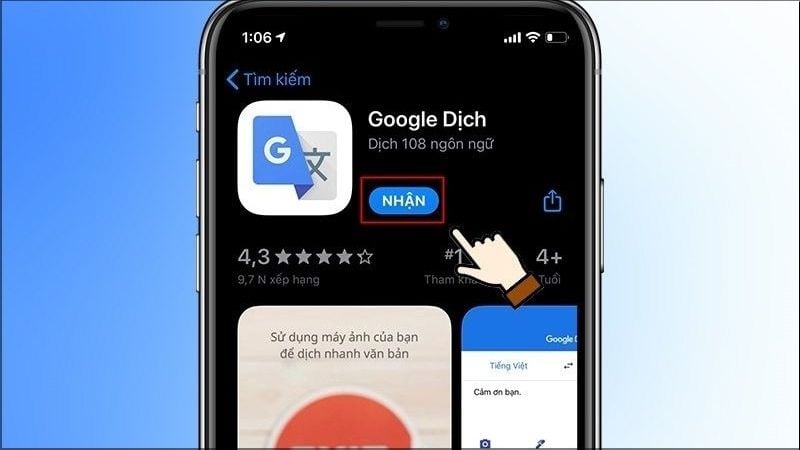 Hướng Dẫn Cách Sử Dụng Google Dịch Hình Ảnh Trên iPhone Đơn Giản Nhất