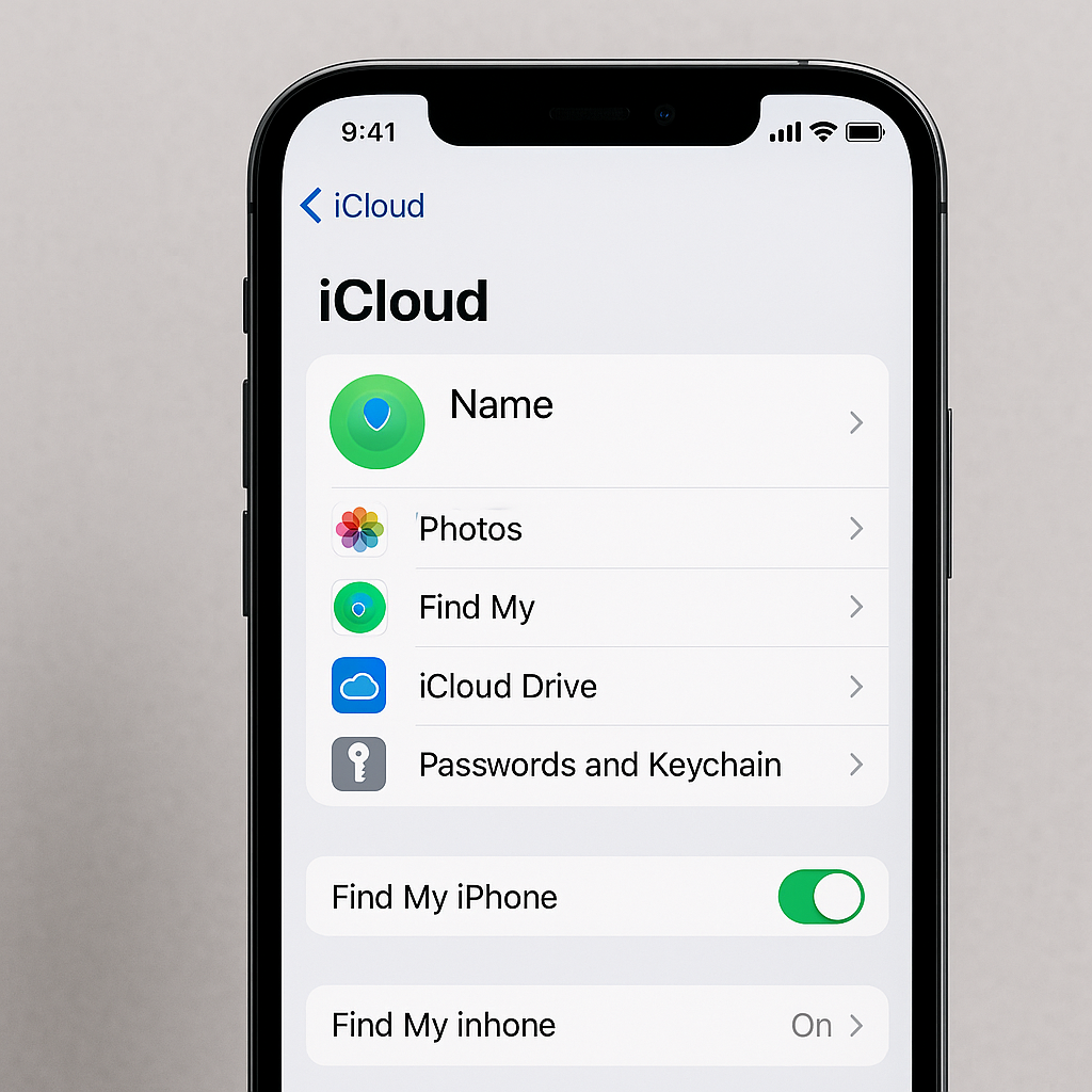 Sử dụng iCloud thông minh: Sao lưu & tìm iPhone bị mất