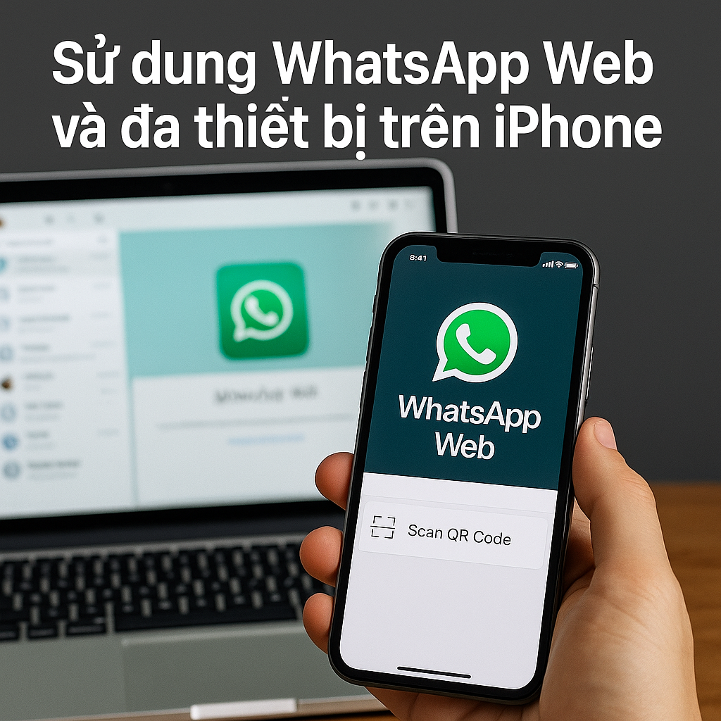 Sử dụng WhatsApp Web và đa thiết bị trên iPhone: Hướng dẫn chi tiết từ A–Z