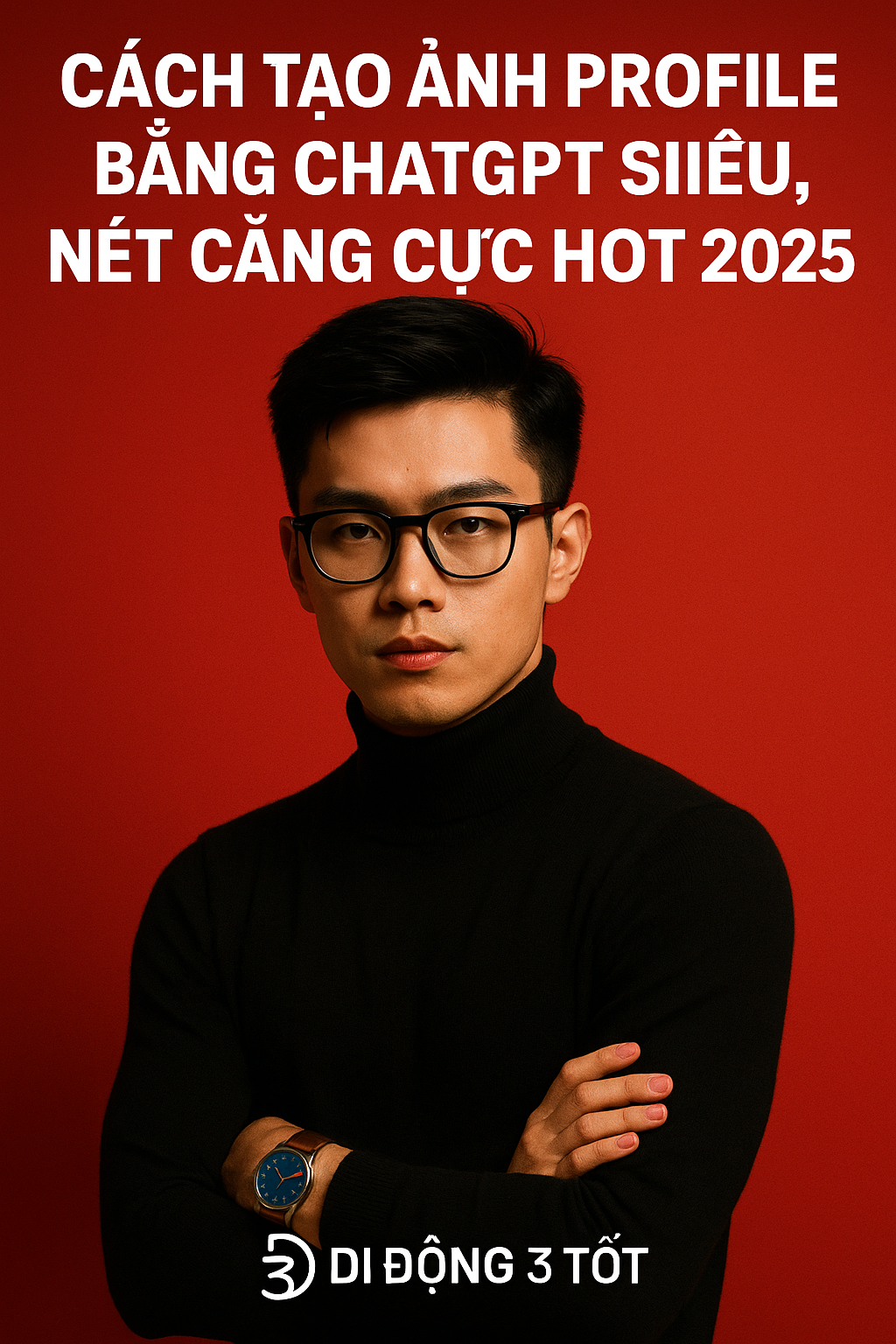 Cách tạo ảnh Profile bằng AI với ChatGPT siêu xịn, nét căng hot nhất 2025