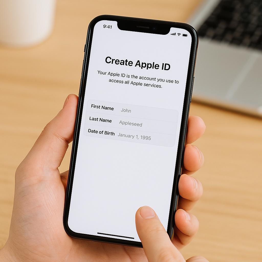 Hướng Dẫn Tạo Apple ID Trên iPhone Cho Người Mới