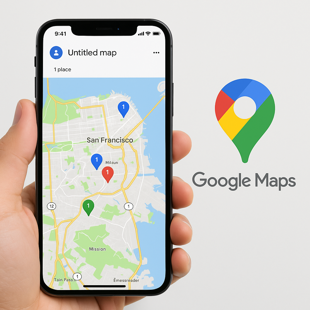 Tạo bản đồ cá nhân trên Google Maps bằng iPhone để lưu địa điểm yêu thích