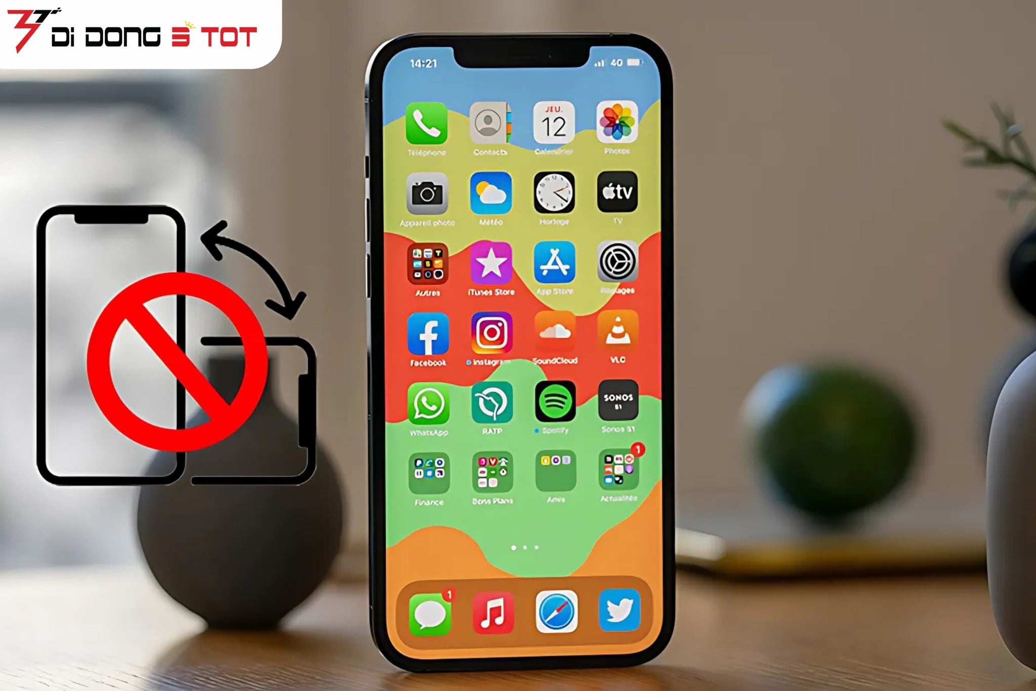 Cách Xoay, Tắt Xoay Màn Hình Trên iPhone 12, 12 Pro, 12 Pro Max
