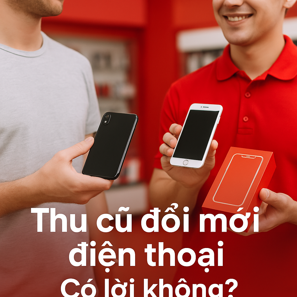 Thu cũ đổi mới điện thoại – Có lời không? Làm ở đâu uy tín tại Thái Bình?