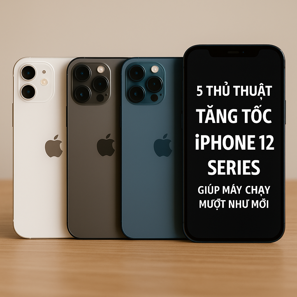 5 Thủ Thuật Tăng Tốc iPhone 12 Series Giúp Máy Chạy Mượt Như Mới (2025)