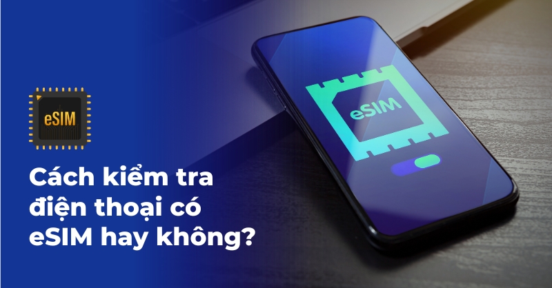 Hướng Dẫn Kiểm Tra iPhone Có eSIM Hay Không Vô Cùng Đơn Giản