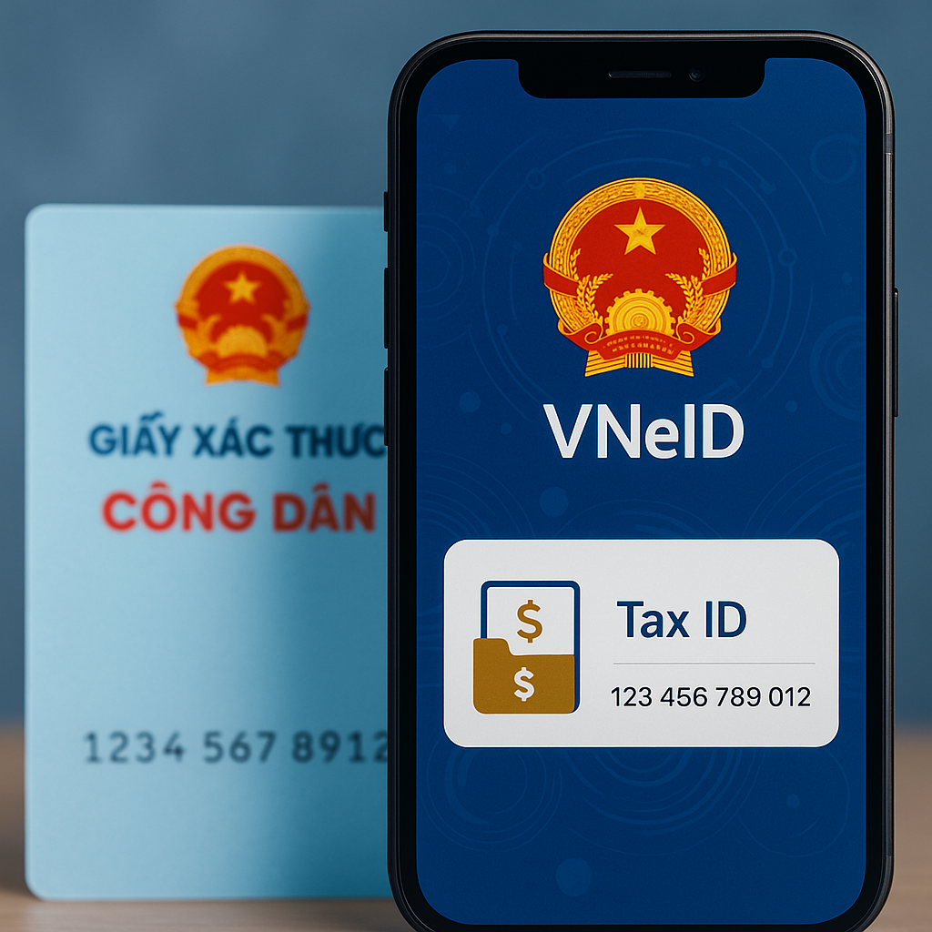 Cách tích hợp mã số thuế trên VNeID mới nhất từ 1/7/2025