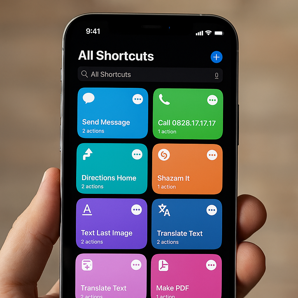 Tổng hợp 15 phím tắt iPhone (Shortcuts) cực tiện ích