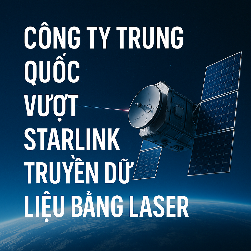 Trung Quốc lập kỷ lục truyền dữ liệu từ vệ tinh bằng laser, vượt cả Starlink?