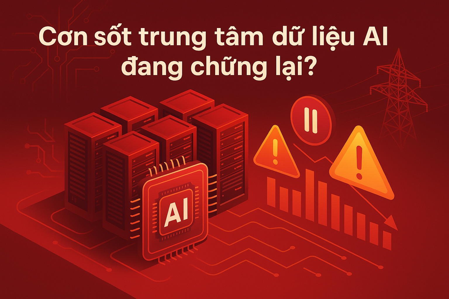 Trung tâm dữ liệu AI có đang “giảm nhiệt”? Những dấu hiệu khiến giới công nghệ phải dè chừng