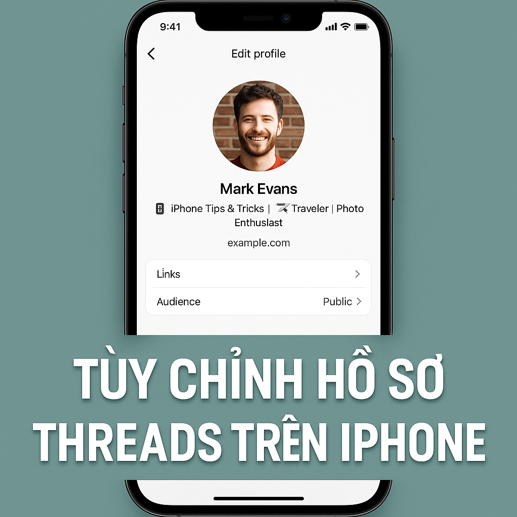 Tùy chỉnh hồ sơ Threads trên iPhone để gây ấn tượng – Mẹo tối ưu từ Di Động 3 Tốt Hưng Yên
