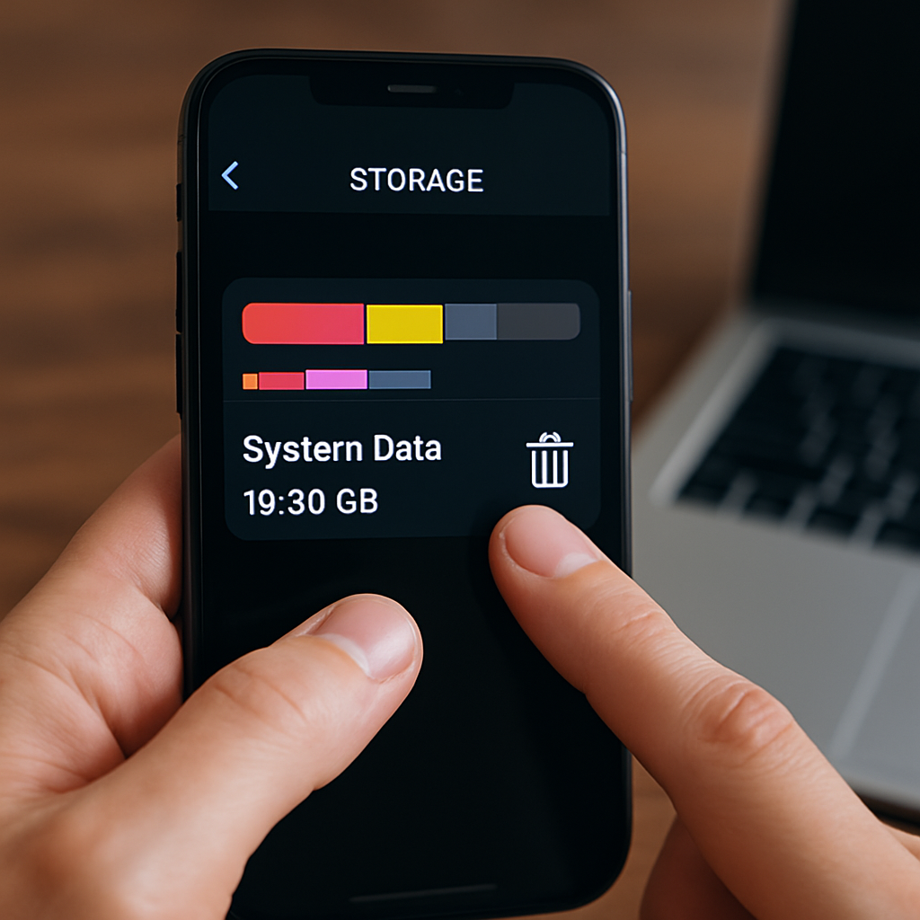Cách xóa dữ liệu hệ thống trên iPhone đơn giản, an toàn và hiệu quả 2025