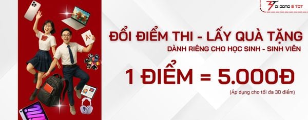 Ưu đãi tựu trường 2025 tại Di Động 3 Tốt Thái Bình – Tặng quà cho học sinh, sinh viên, giáo viên, giảm giá điện thoại, iPad, Apple Watch, sửa chữa