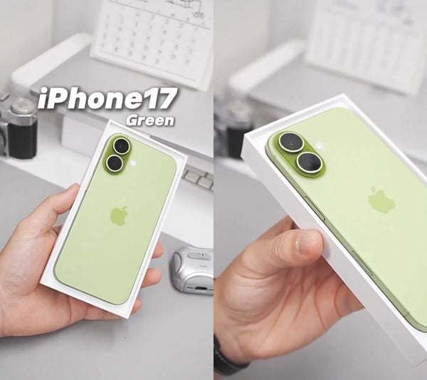 iPhone 17 tiêu chuẩn lộ diện hai màu mới