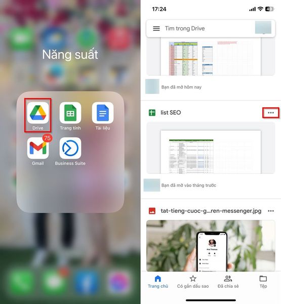 Cách Tải File Từ Google Drive Về iPhone Nhanh Chóng, Đơn Giản Ai Cũng Làm Được