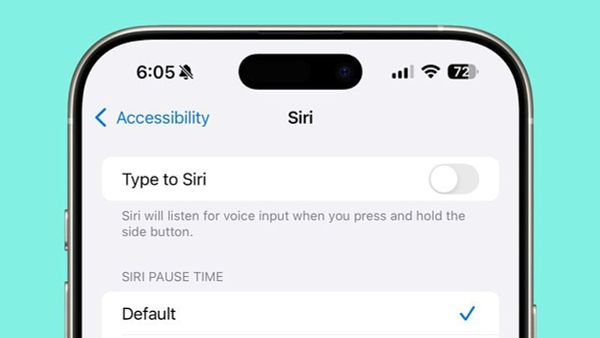 Tính năng Type to Siri trong iOS 18.4