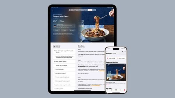 Apple bổ sung Apple News+ Food mới cho iOS 18.4 beta 1