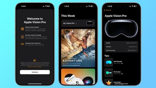 Ứng dụng Vision Pro mới cũng có thay đổi trong iOS 18.4 beta 2