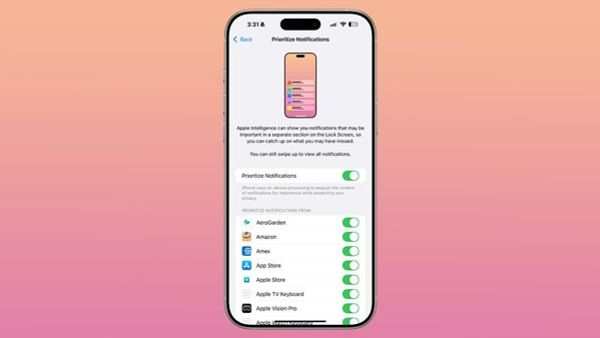 Apple đã cải tiến tính năng thông báo ưu tiên trên iOS 18.4