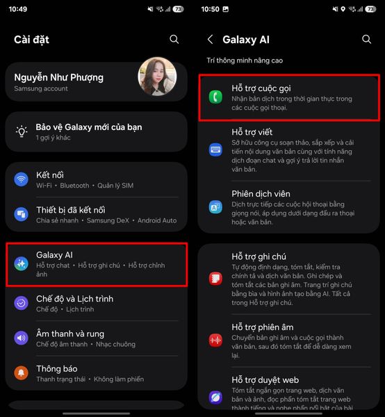 Hướng dẫn cách dịch cuộc gọi trên Google Meet bằng Galaxy AI cực tiện lợi