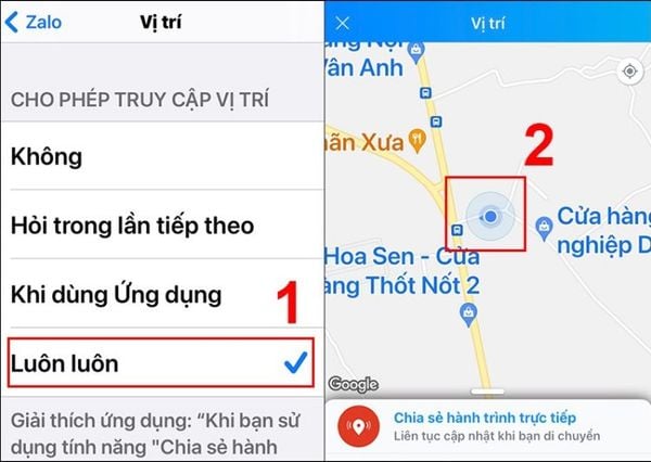 Cách xác định vị trí hiện tại cực đơn giản bằng điện thoại