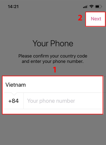 di động 3 tốt hướng dẫn Cách đăng ký Telegram trên điện thoại, máy tính