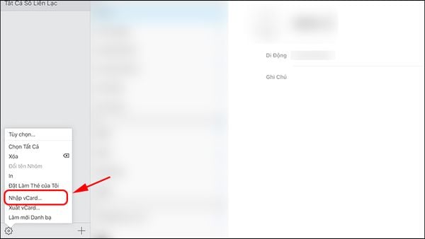 Cách chép danh bạ .VCF từ máy tính vào iPhone đơn giản, nhanh chóng