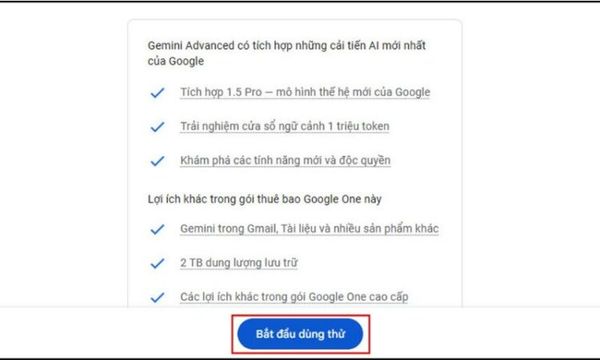 Hướng dẫn chi tiết cách dùng miễn phí Gemini Advanced – công cụ AI mạnh nhất từ Google