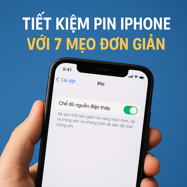 Bật chế độ nguồn điện thấp