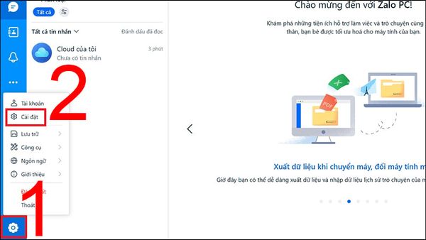 Cách đồng bộ tin nhắn Zalo - Di Động 3 Tốt