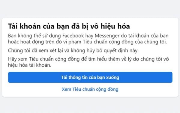 Cách lấy lại tài khoản Facebook bị vô hiệu hóa mới nhất 2025 - Di Động 3 Tốt